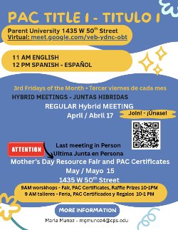 Meeting info